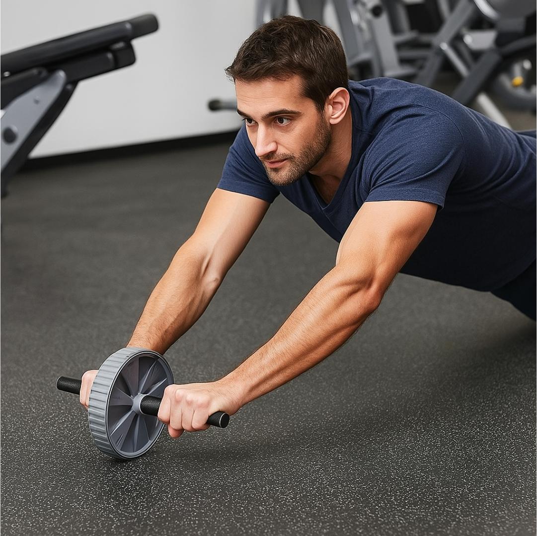 Roue Abdominale Compacte – Gainage & cessions abdos